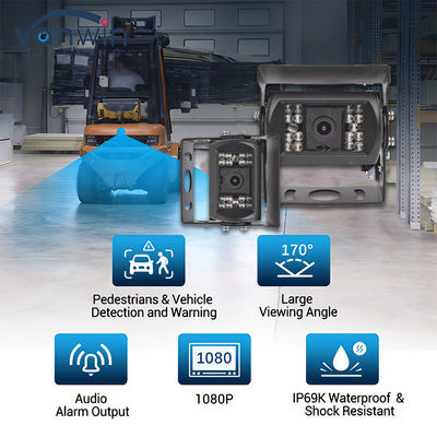 IP69 AHD 170 ° Camera góc rộng xe ô tô Camera CCTV an ninh xe cho các giải pháp video di động