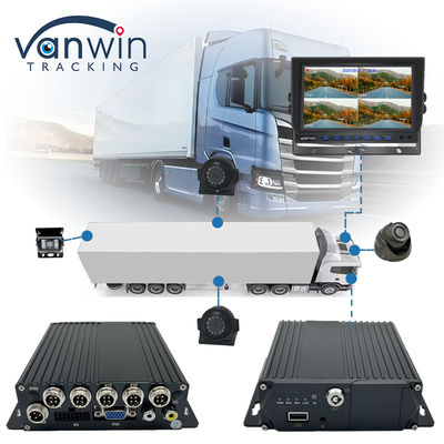 4G GPS Dual SD Card DVR di động 1080P 4CH CCTV Camera Recorder An ninh DVR theo dõi di động