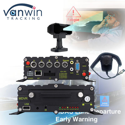 8CH AI BSD ADAS DMS MDVR System HD 1080P HDD DVR di động với chức năng WIFI 4G GPS