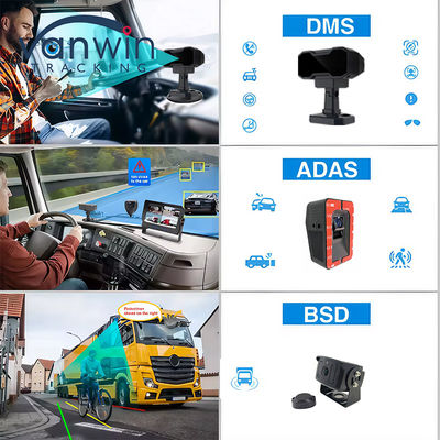 8CH AI BSD ADAS DMS MDVR System HD 1080P HDD DVR di động với chức năng WIFI 4G GPS