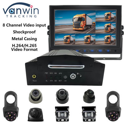 OEM 8CH HD 1080P HDD DVR di động với 4G GPS WIFI MDVR cho hệ thống quản lý hạm đội