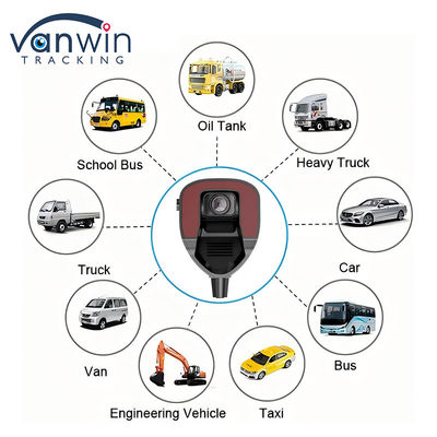 Camera ADAS phía trước xe với màn hình ADAS MDVR AI 4G cho quản lý đội xe
