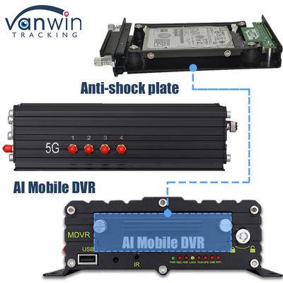 8CH AI ADAS DMS BSD DVR di động HDD MDVR 2TB Hỗ trợ DVR xe