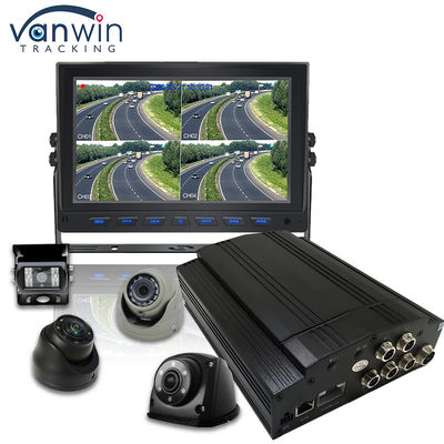4CH 4G HDD DVR di động GPS WiFi Video trực tiếp Xe CCTV DVR xe tải Hệ thống Cmsv6