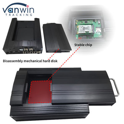 4CH 4G HDD DVR di động GPS WiFi Video trực tiếp Xe CCTV DVR xe tải Hệ thống Cmsv6