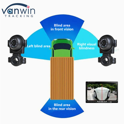 AHD 1080P IP69K Side View Camera With Night Vision CCTV Camera cho xe buýt và xe tải