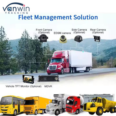 4CH thẻ SD kép DVR di động kích thước mini Xe Black Box trong xe CCTV 4G GPS MDVR
