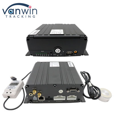 Full HD 1080P 8CH DVR di động H.265 CMSV6 Tài xế xe buýt 4G Wifi MDVR Camera xe buýt xe tải