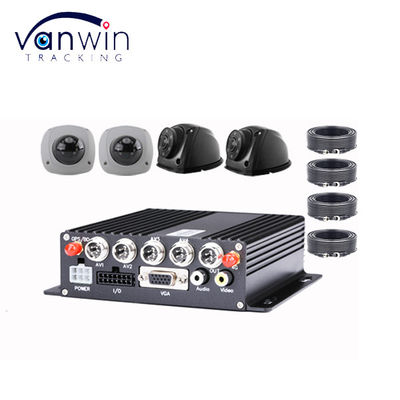 4CH 4G Wireless Real Time Truck MDVR với hệ thống giám sát áp suất lốp xe kỹ thuật số 6-24 bánh