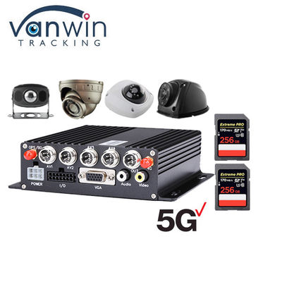 4CH 4G Wireless Real Time Truck MDVR với hệ thống giám sát áp suất lốp xe kỹ thuật số 6-24 bánh
