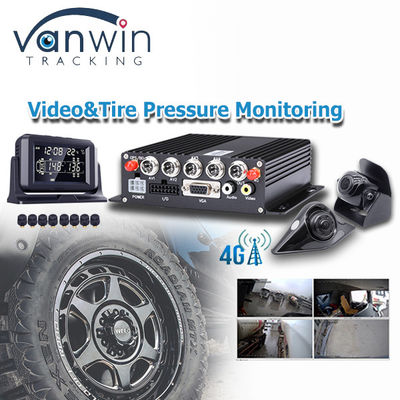 4CH 8CH SD Mdvr Kiểm tra áp suất lốp xe và nhiên liệu