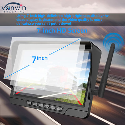 7 Inch Wireless Car Monitor Solar Camera Kit Với IP68 CCTV An ninh Camera không dây