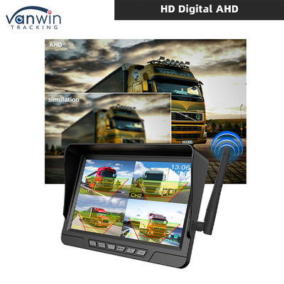 7 Inch Wireless Car Monitor Solar Camera Kit Với IP68 CCTV An ninh Camera không dây