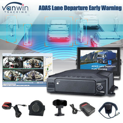8CH 1080P Ai HDD DVR di động theo dõi và theo dõi thời gian thực 4G Ai Adas DMS MDVR Hệ thống CCTV