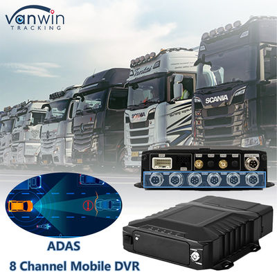 8CH 1080P Ai HDD DVR di động theo dõi và theo dõi thời gian thực 4G Ai Adas DMS MDVR Hệ thống CCTV