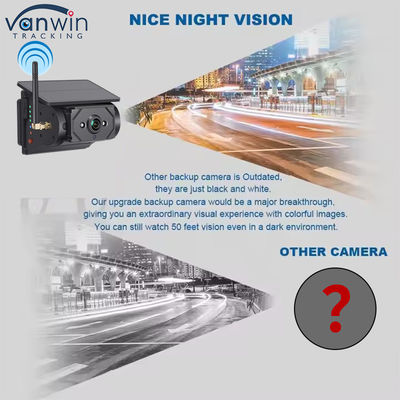 10.1 Inch Car Monitor Năng lượng mặt trời giám sát không dây hệ thống CCTV Camera an ninh