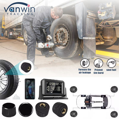 Hỗ trợ 4G GPS DVR di động 4 / 8 / 10 Áp suất lốp xe theo dõi thời gian thực Hệ thống thông minh