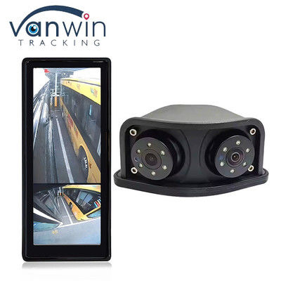 1080P Dual Lens Side View Blind Area HD IR Night Vision Rearview Mirror Rear View Camera dự phòng