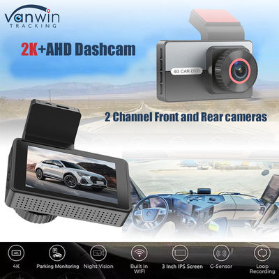 2K 1080P Dual Dash Cam Wifi APP Kiểm soát Night Vision Parking Monitor G-Sensor Cho Xe