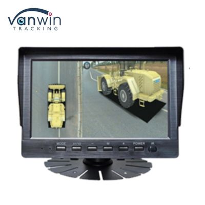 Hệ thống ghi hình máy ảnh xe ô tô 3D 360 độ cho xe tải xe buýt phù hợp AHD 7 / 9 / 10.1 Inch Monitor