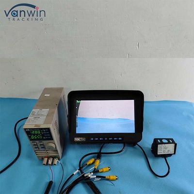 AHD 1080P MDVR Monitor 10.1 Inch 6 Channel Kiểm tra màn hình tách chống nước Thẻ SD cho xe