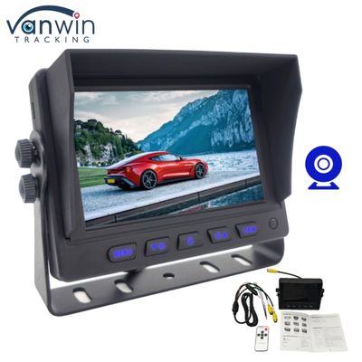 Mini xe ô tô phía sau xem màn hình 5 Inch In-car hiển thị độ nét cao cho taxi xe buýt xe tải RV