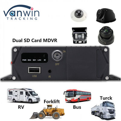 1080P MDVR 8 CH SD Card Mobile Digital Recorder Hệ thống giám sát xe chuyên nghiệp cho đội xe buýt xe tải