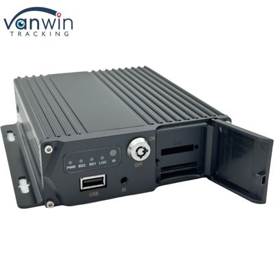 Hệ thống giám sát xe buýt & xe tải tùy chỉnh 4 kênh 1080P Mobile DVR Recorder | 3G 4G GPS WiFi