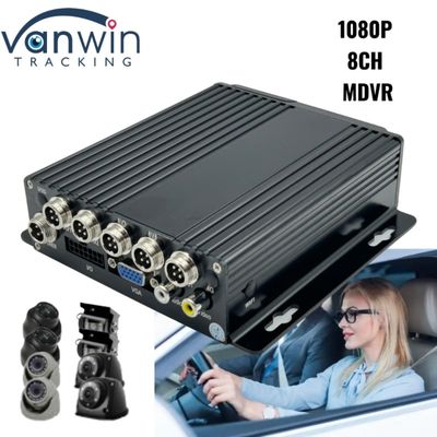 Thẻ SD 4G MDVR 1080P 8 kênh ghi âm xe với chức năng GPS phù hợp cho mọi đội tàu