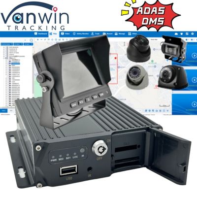 Hệ thống giám sát xe AI tiên tiến 1080P 4 kênh hỗ trợ lái xe MDVR