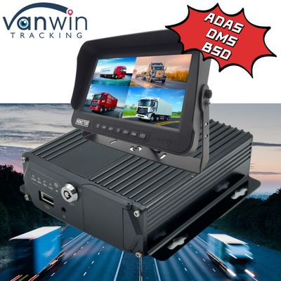 1080P AI MDVR hệ thống giám sát xe 8 CH High Definition Recorder cho xe buýt xe tải