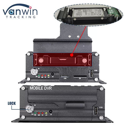 Hỗ trợ DVR HDD chuyên nghiệp 4CH ADAS DMS BSD chức năng 4G GPS Vehicle Tracker