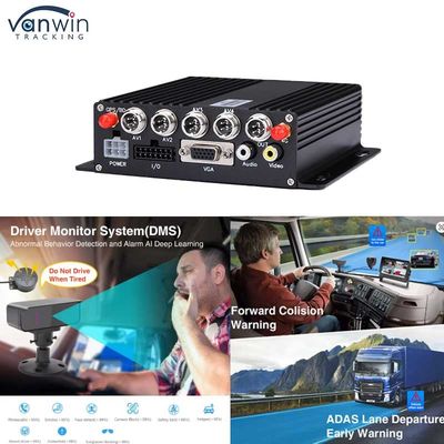 8CH SD DVR 4G GPS ADAS DMS AI MDVR 1080P H.265 Mobile DVR Dashcam Recorder GPS Di động