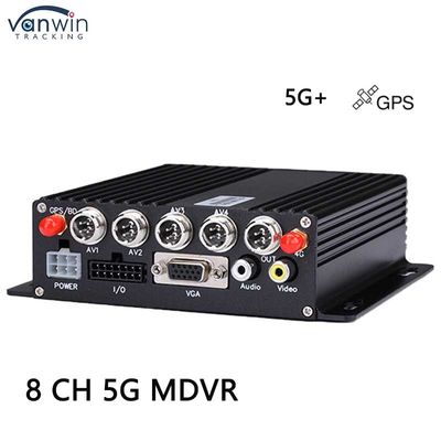 8 kênh DVR xe hơi với 5G GPS AHD 1080P Camera SD Card Video Recorder cho xe tải xe buýt