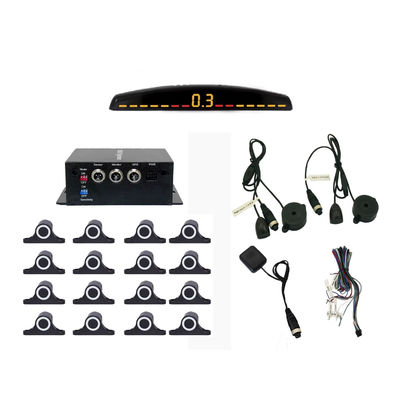 Trình hỗ trợ quay lại xeAuto Parktronic cảm biến đỗ xe LED với 16 cảm biến