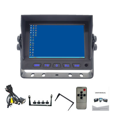 10.1 inch HD TFT màn hình LCD màn hình chống nước xe cho xe tải / xe tải nguồn cung cấp điện DC 12V-24V -30C đến 80C chế độ đêm