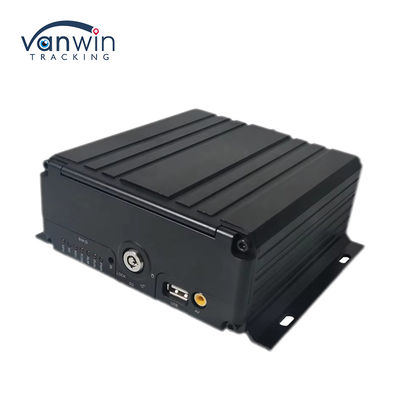 Hệ thống giám sát di động 4CH AHD 1080P trên xe với bộ nhớ HDD và màn hình giám sát HD