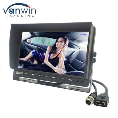7 inch độ phân giải cao 1024x600 độ phân giải màn hình TV xe hơi với đầu nối HDMI cho MDVR