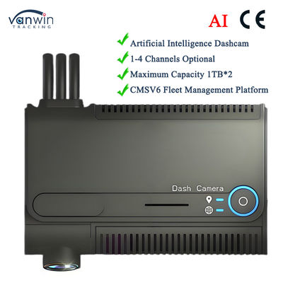 Full HD Dashcam 1-4 Channel GPS Tracked Vehicle Camera 1080P Dash Camera cho Taxi DVR xe di động trên CMSV6 Server