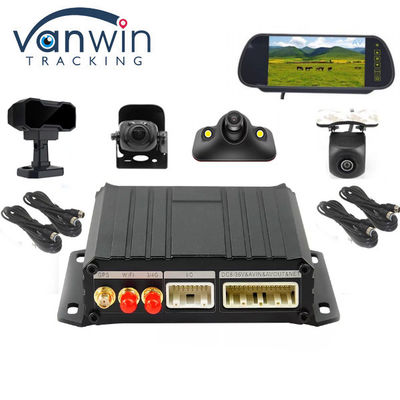 4CH Mini SD DVR di động GPS Wifi 4G 4CH Kit Taxi Camera CCTV DVR xe hơi với ADAS DMS