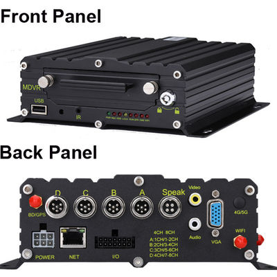 8CH 4CH 4G GPS ADAS DMS 2TB HDD SD Mobile DVR Kit AI MDVR Hệ thống theo dõi GPS Taxi MDVR