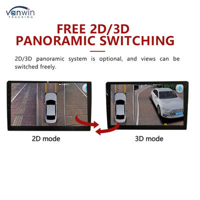 3D HD 1080P 360 Camera đậu xe Truck Reverse Warning Camera Xe 360 độ Camera nhìn từ góc nhìn của hệ thống an ninh