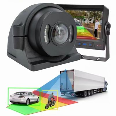 Máy ảnh phát hiện điểm mù 1080p BSD Giúp xe lùi người đi bộ Khám phá xe đạp Được xây dựng trong thuật toán báo động âm thanh
