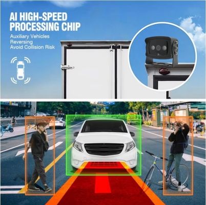 1080P BSD Car Reverse Camera Định nghĩa tích hợp Khám phá điểm mù Khám phá người đi bộ Khám phá xe