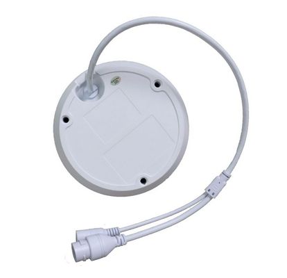 Máy ảnh IP HD 1080P với thị giác ban đêm tốt Thiết bị CCTV chống phá hoại bên trong POE Network Dome Camera cho xe buýt