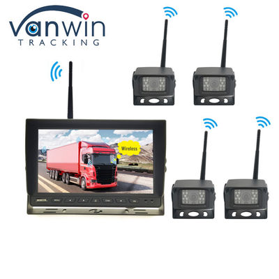 10.1 inch 4ch hệ thống camera AHD không dây cho máy móc nông nghiệp