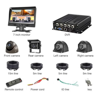 Hệ thống camera giám sát DVR di động 4 kênh 1080P với SIM 4G, WiFi, GPS