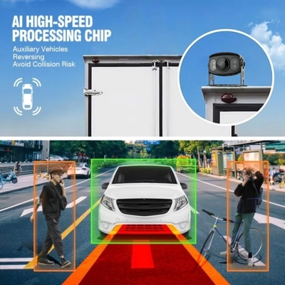Camera giám sát xe buýt với thuật toán tích hợp để loại bỏ điểm mù