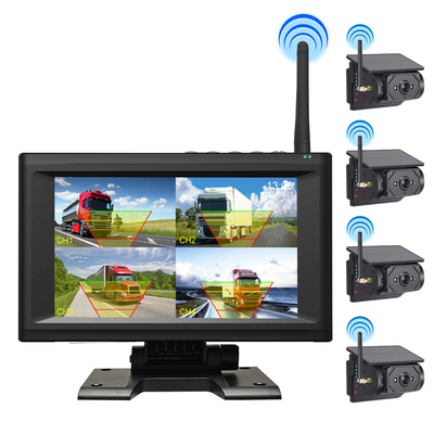 Camera lùi và camera chiếu hậu không dây WiFi năng lượng mặt trời chống nước, bán chạy