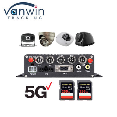 4ch 4G theo dõi cảnh quay trực tiếp Giám sát mệt mỏi của tài xế SD camera hành trình di động DVR với ADAS DSM BSD